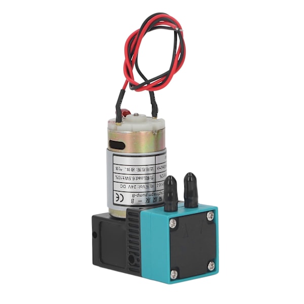 Plastik Blæk Pumpe Inkjet Udskrivning Lille Blæk Pumpe UV Printer Tilbehør DC 24V 6.5W 5mm Stik
