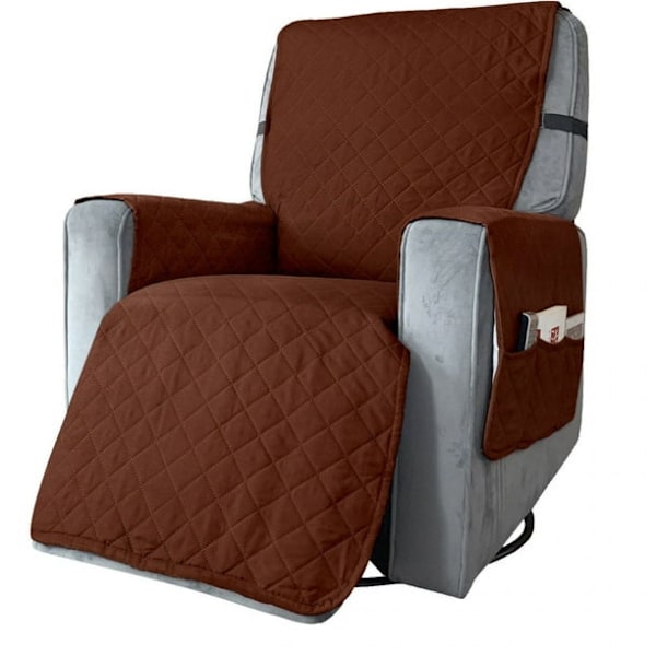 Soffaöverdrag Recliner Soffa Handduk Anti-smutsig Husdjurssoffa Kudde Enfärgad Gungstol Massagefåtölj Soffa Skyddsöverdrag Handduk Recliner Stolsöverdrag