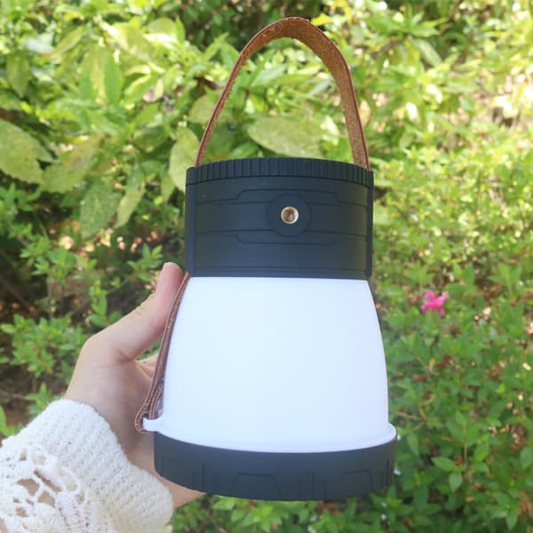 Solarlampe Campinglanterne Genopladelig Multifunktionel LED med