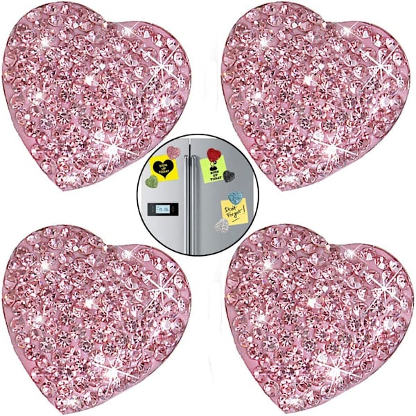 Køleskabsmagneter Bling Bling 4-pak til Kontor Skuffer Hvidtavle