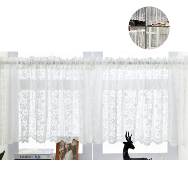 Kurzstore Gardin Halbtransparent Bistro Gardin Halbtransparent