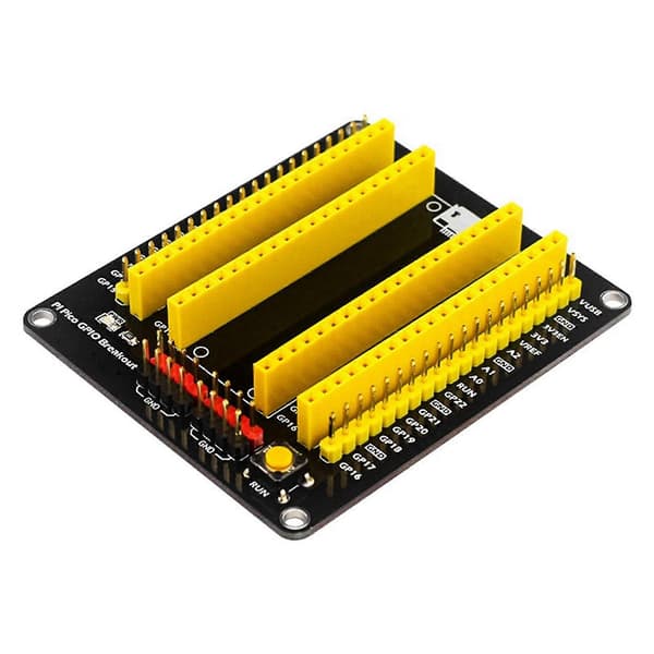 2x För Pico Gpio Breakout Extender Diy Expansionskort Inget Behov Av Att Löda Externa Sensormoduler