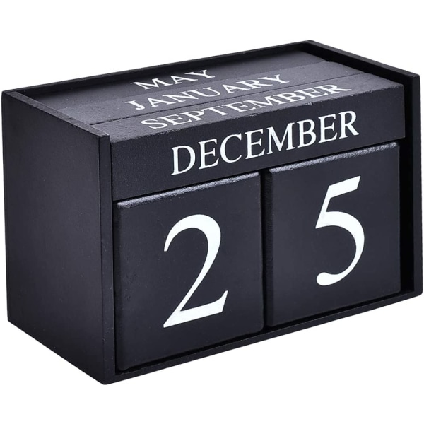 Treblokker Kalender - Evigvarende Blokk Måned Datovisning