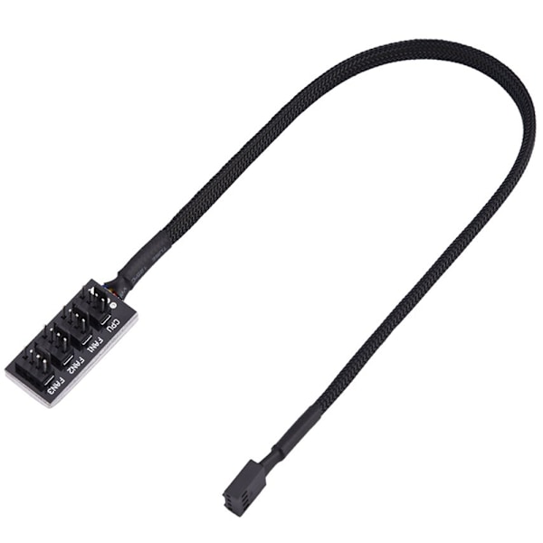 4-polet PWM Fan Hub, 4-polet Stik til CPU Fan PC Fan Hub