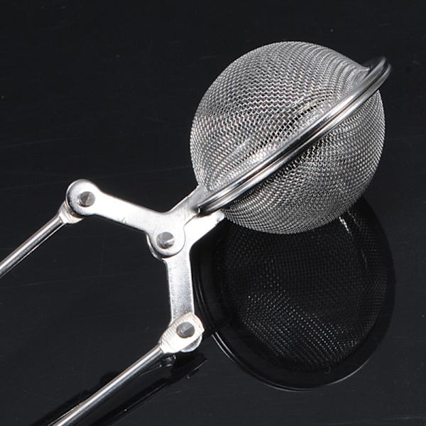 2 Teatänger - bollformad rostfritt stål teinfuser - te sil
