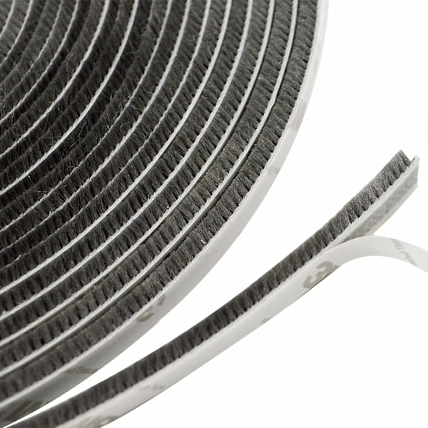 Väderbeständig Tätningslist För Skjutdörrar, Flerhålsdesign Flexibelt Material Vindtät För Fönsterdörr Skjutbara Fönsterbågar Garderob Gör-Det-Själv Dammtät