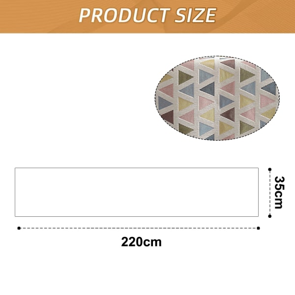14*85cm boheemi tyylinen pöytäliina, TV-kaappi ruokailutila