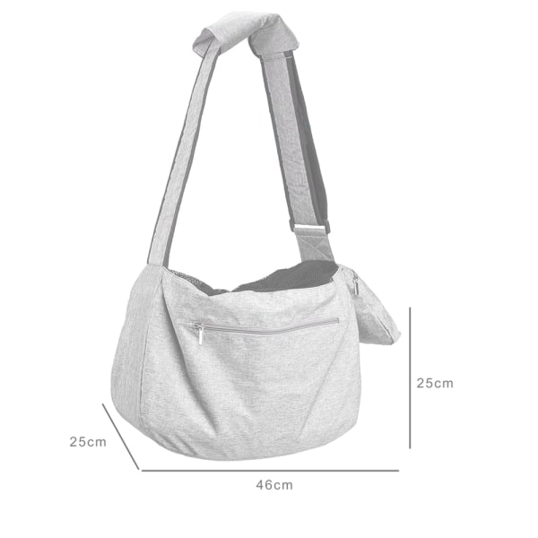 Pet Out Messenger Bag Hund Kat Lille Hund Plys Varmt Taske