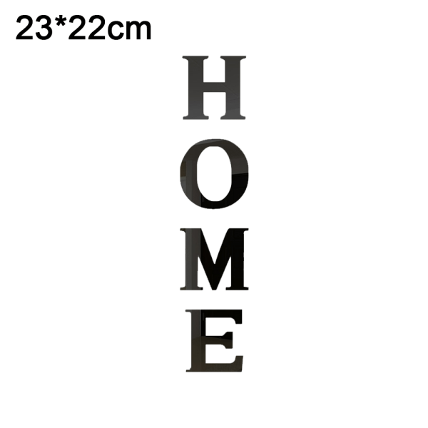 HOME Speilveggklistremerke 3D Stereoskopisk