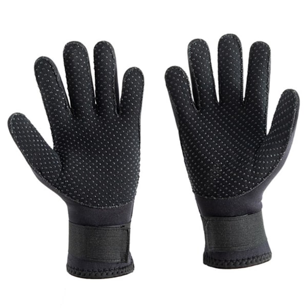 1 Par 3mm Neopren Handsker Unisex Anti-Skrid Sikkerhed Dykning Vandtæt Dragt Handsker Stabbestandig Slidstærk Handsker til Dykning Snorkling Harpunfiskeri