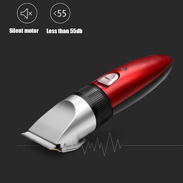 Mænds Hårtrimmer, Professionel Foldbar Linie Ultra-Tynd Keramik