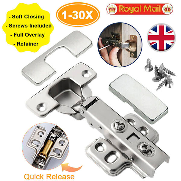 TOP-laadun täyspeite 35 mm saranat keittiön kaapin ovelle UK