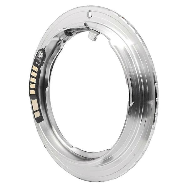 AF Confirm-linsadapter med chip för F AI-objektiv till EF 5D 7D 600D DC192 silver