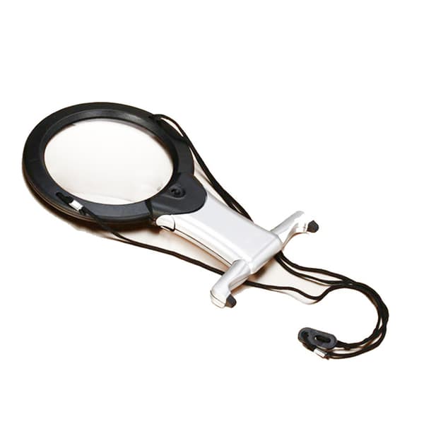 Forstørrelsesglass med Lys Håndfri Leseforstørrer Hengende
