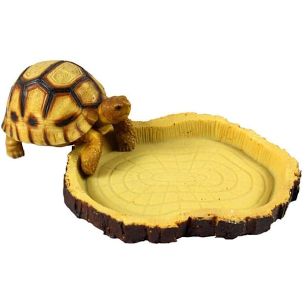 Reptilskål Lille Model – skål, vandskål, madskål til reptiler, gekkoer, skildpadder, slanger – terraristiske tilbehør (si)