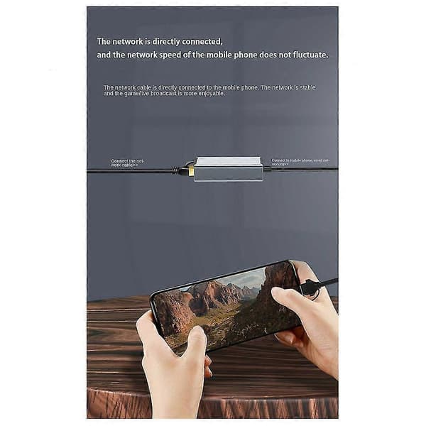 Usb Etet Adapter 100mbps Drivrutinsfri - Extern Usb Till Rj45 För Stationär Dator
