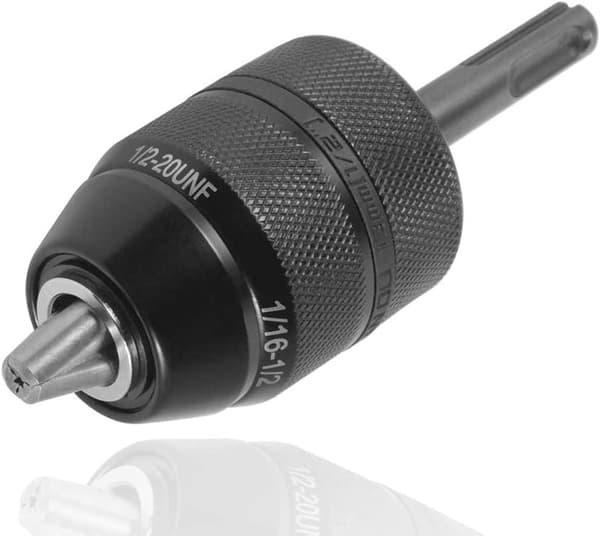 1/2\"-20UNF 2-13MM Kapasitet Nøkkelløs Slagchuck Drill Adapter Wit
