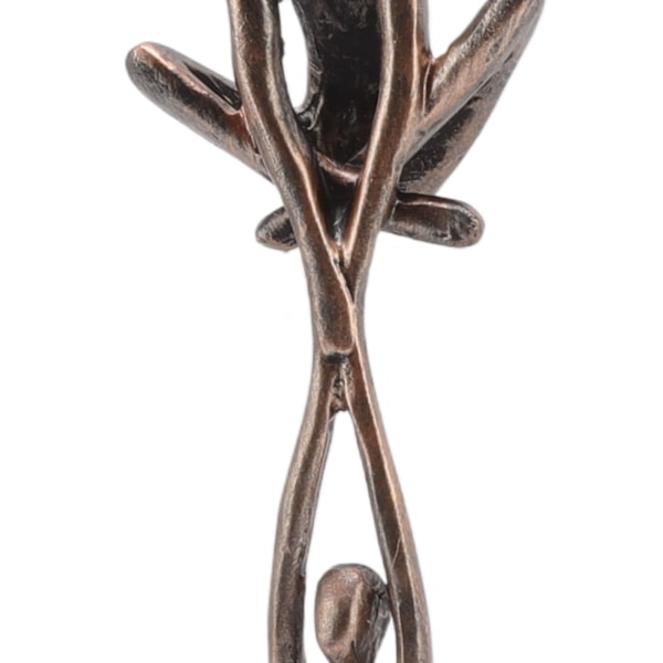 Skulptur av älskare, prydnad av harts, abstrakt konst, staty, par, man som lyfter kvinna, dansande figurin