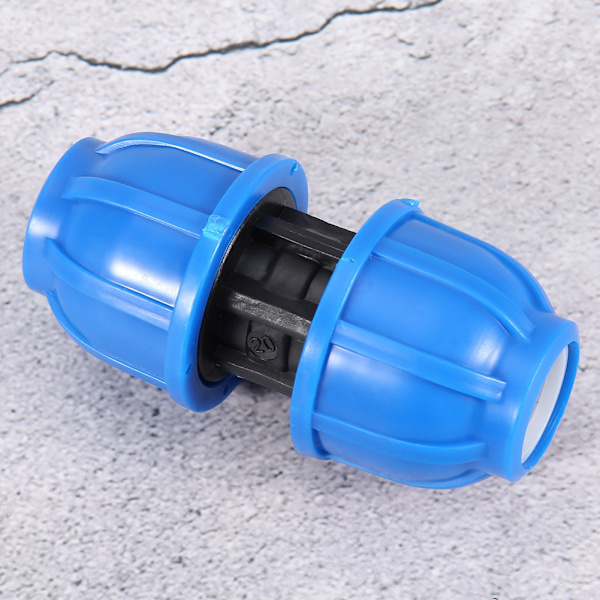 5 st PE-plast 20 mm till 20 mm rak vattenrör koppling röranslutning adapter montering