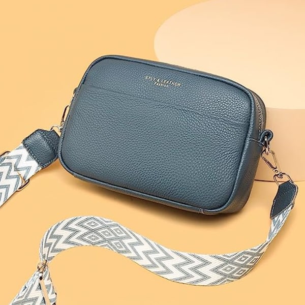 Crossbody-väskor för kvinnor Crossbody-kameraväska Handväska Tjock rem