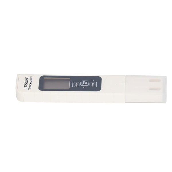 EC TDS Meter 3 i 1 3 Taster 0‑9999ppm Vandkvalitetstestpen EC TDS Meter til Drikkvand Akvarier Pool