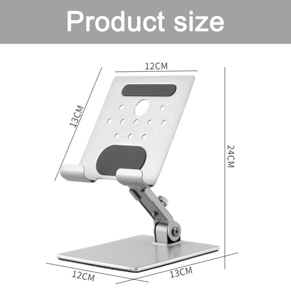 Skrivbord surfplatta dator hopfällbar, lyftfäste, stabil och