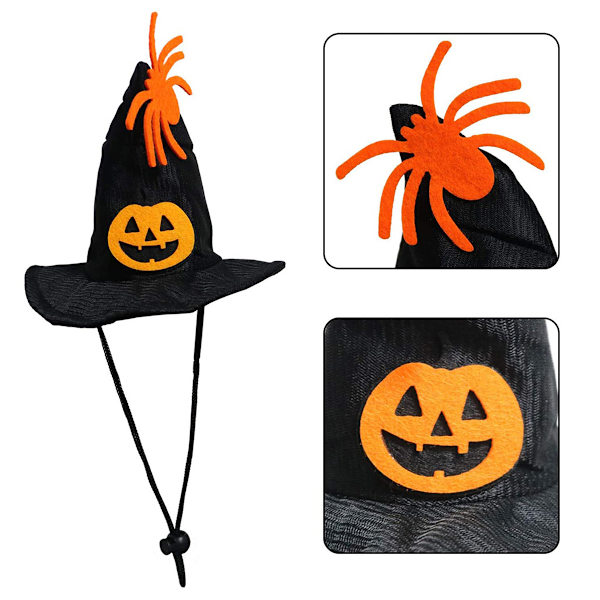 Sæt med 2 Halloween-dyresæt Halloween-dyredekorationskostume