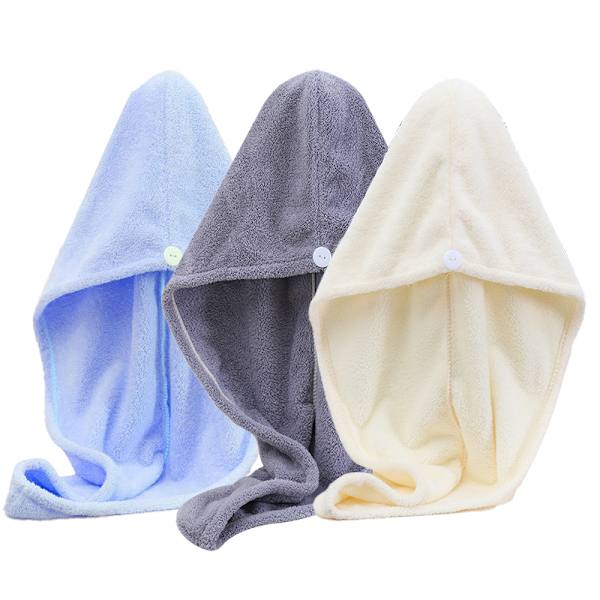 3-pack mikrofiberhårhandduk, absorberande, snabbtorkande hår