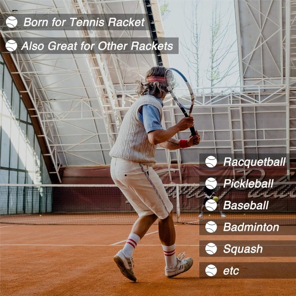 1 kpl Tennismailakahva Nauha, Tahmea Tenniskahva, Imuva