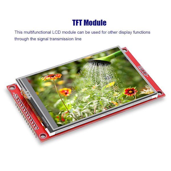 LCD-modul TFT Touchscreen Display Seriell Periferi Interface ILI9488 HD 480x320 3,5in