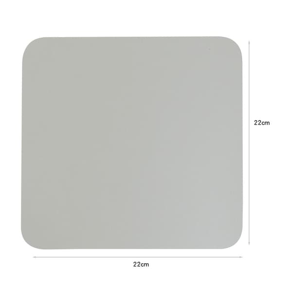 Minimalistisk Premium brun vanntett musematte skinn skrivebordsmatte l