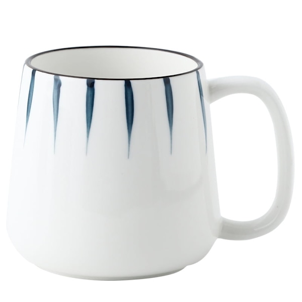 Kaffekop Kaffekrus Keramik, Krus med Stort Håndtag til