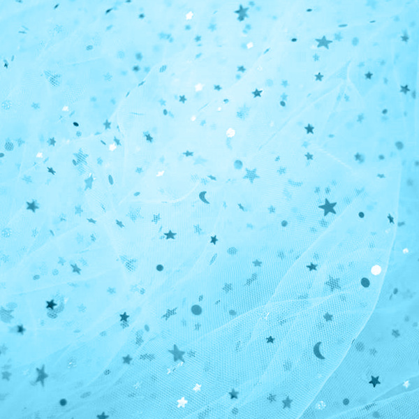 Glittrande tyllbandrulle, glitter tyllspole, 15 cm x 25 m
