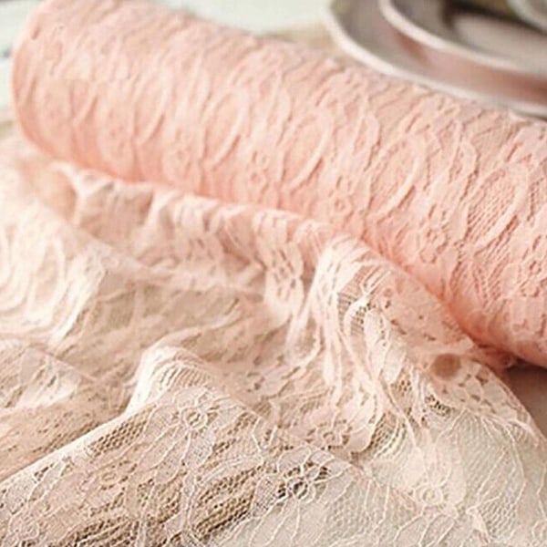 30cm x 10 Yards Vintage Bånd Netstof Tulle Ruller til La