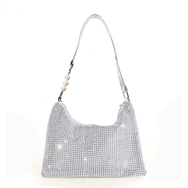Mote skulderveske enkel messenger bag kjedeveske casual