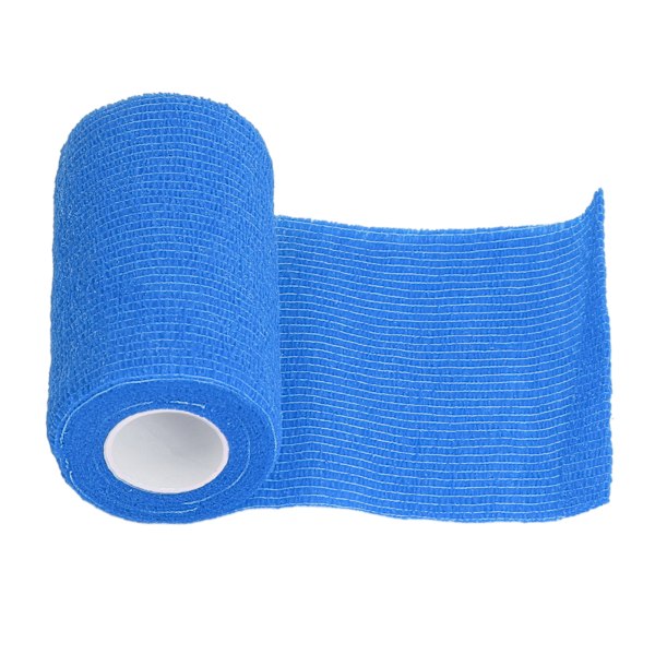 12 kpl Laastari Kääre Luonnollinen Lateksi Elastinen Itseliimautuva Kääre Lehmiä Koirien Hevosten 10cm Sininen