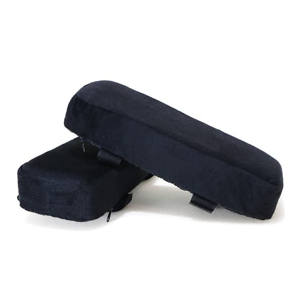 Stol Armleneputer, Høydensitet Memory Foam, Samtpolyester, Passer For De Fleste Stoler, Multifunksjonell Håndleddsstøtte, Trykkavlastning, 2 stk