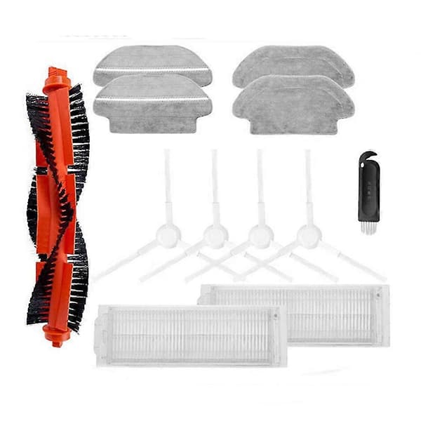 Til Robotstøvsuger Mop 2s/xmstjqr2s/styj02ym Hoved Sidebørste Hepa Filter Moppeklude Klud Udskiftning C