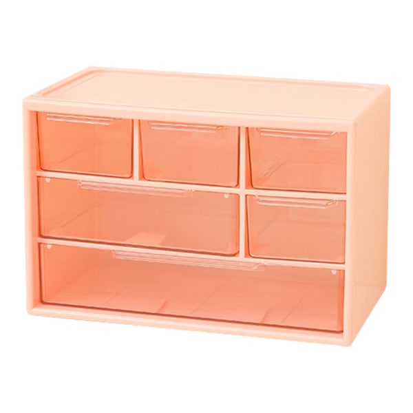 Desk Organizer, Stackable Storage Drawers with 6 Compartments,