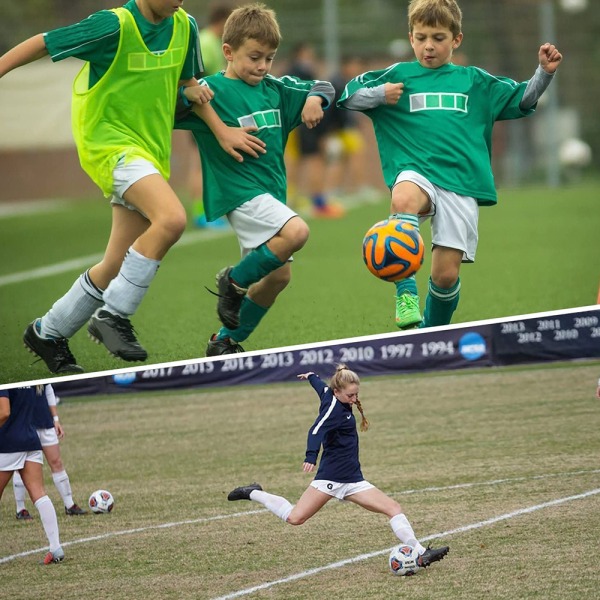 Fotbollsskydd för barn och ungdomar, benskydd och benskydd