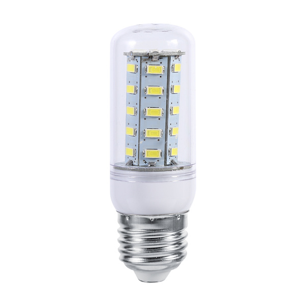 4 st E27 LED-lampor för takbelysning, 110 V, vit