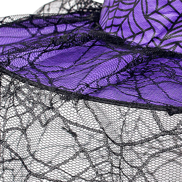Halloween Hat Party Dance Hexe Net Dekorative Props Spids Hjørne Troldmand Hexe Hat