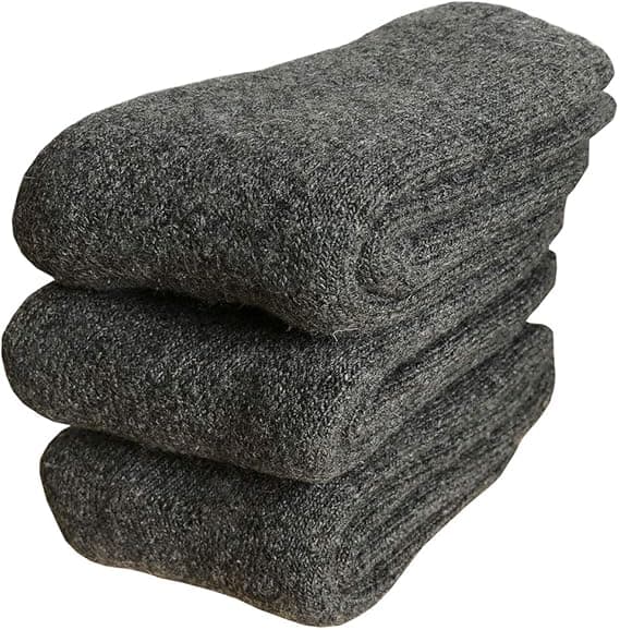 3-pack enfärgade herstrumpor varma, mjuka, varma, andningsbara,