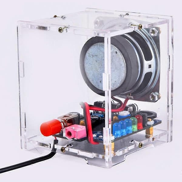 Hu-009 Tand- Ser 2 tommer 3w Mini Ser Elektronisk Kompnt Diy Kit Trådløs Kablet 5v