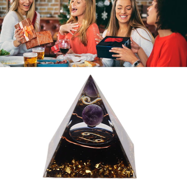 5 cm pyramid av positiv energi helande kristallpyramid meditationsorganisk stenpyramid