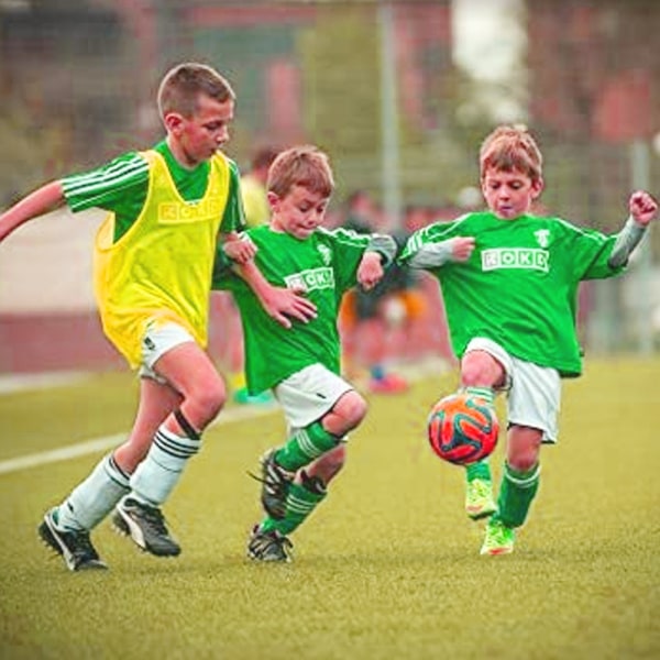 6-pak Pinnies Fotballvest for Sport Fotball Basketball