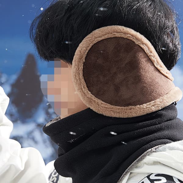 Värmare för män och kvinnor Klassiska Unisex Vinter Varma Öronmuffar Camel