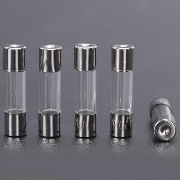 10 stk. hurtigsikringer glasrør 5x20mm 250v 1.5a