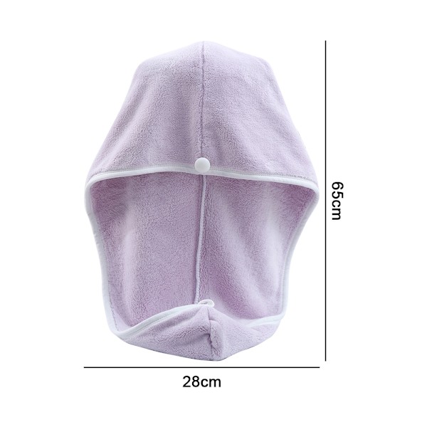 Ultraabsorberande, snabbtorkande, mjuk hårinpackning / Hår turban