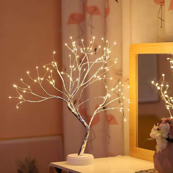 Justerbar Grenar Fe Ljusträd, Elegant och Vacker Form med DIY-Design, Estetisk Dekor för Heminredning och Perfekt Gåva (20\")